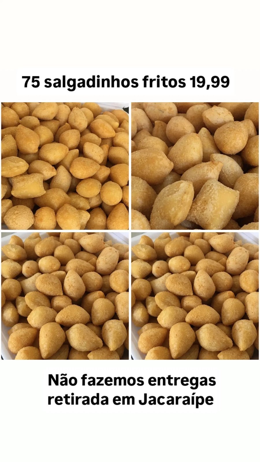 500 Salgados Fritos